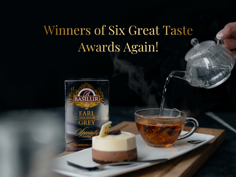 Basilur Tea once again shines at the  Great Taste Awards