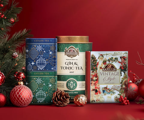 Festive Tea Delights V : Christmas Gift Bundle with Gin Tea