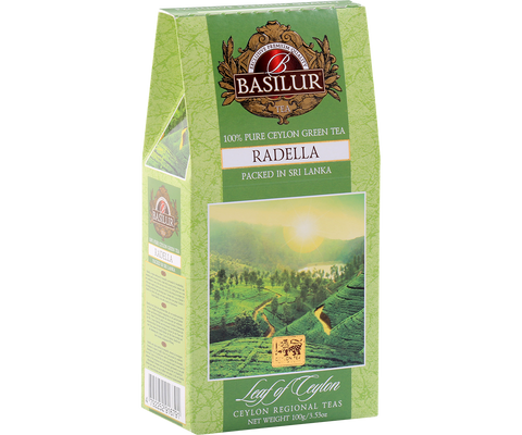 Leaf of Ceylon - Radella Regional Green Tea - 100g Loose Leaf Refill Pack