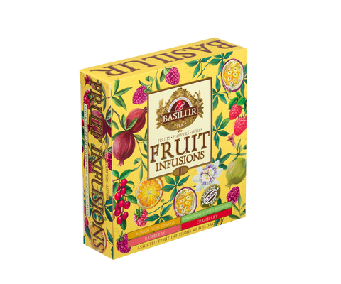 Assorted Fruit Infusions Vol.III - 40 Enveloped Tea Bags - 4 Flavours
