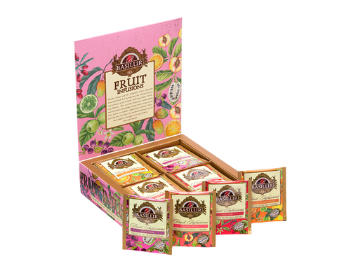 Assorted Fruit Infusions Vol.II - 40 Enveloped Tea Bags - 4 Flavours