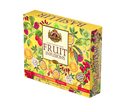 Assorted Fruit Infusions Vol.III - 60 Enveloped Tea Bags - 6 Flavours