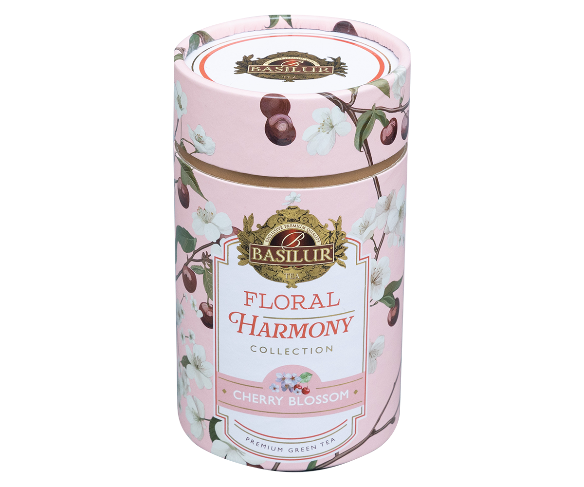 Floral Harmony Cherry Blossoms – 75g Loose Leaf - Paper Canister