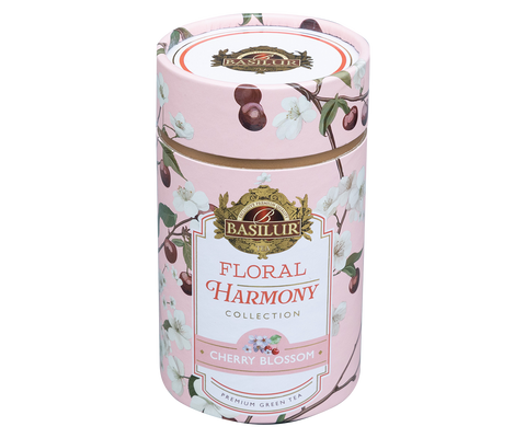 Floral Harmony Cherry Blossoms – 75g Loose Leaf - Paper Canister