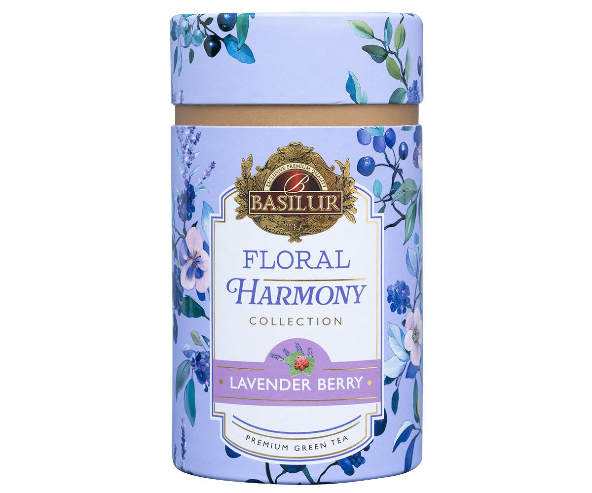 Floral Harmony Lavender Berry– 75g Loose Leaf - Paper Canister