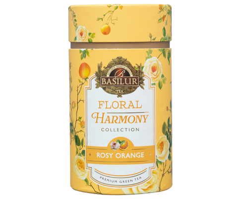 Floral Harmony Rosy Orange – 75g Loose Leaf - Paper Canister