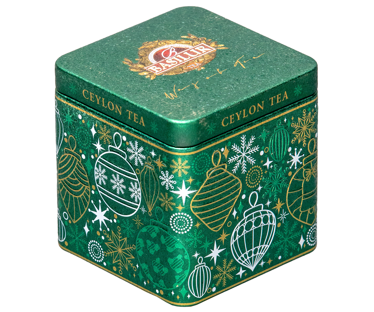 Basilur Gift of Joy Tin Caddy - 40g Loose Leaf Ceylon Black tea