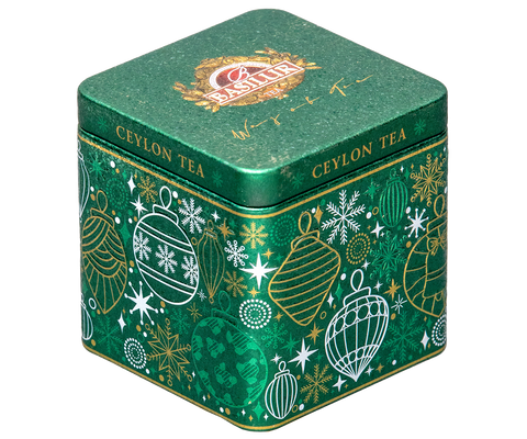 Basilur Gift of Joy Tin Caddy - 40g Loose Leaf Ceylon Black tea