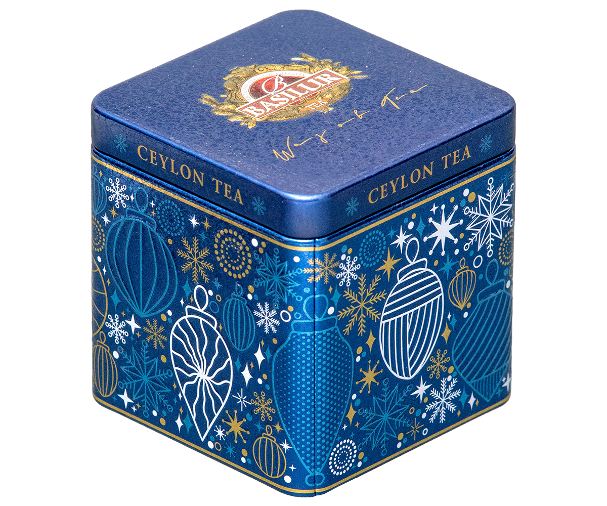 Basilur Gift of Cheer Tin Caddy - 40g Loose Leaf Ceylon Black tea