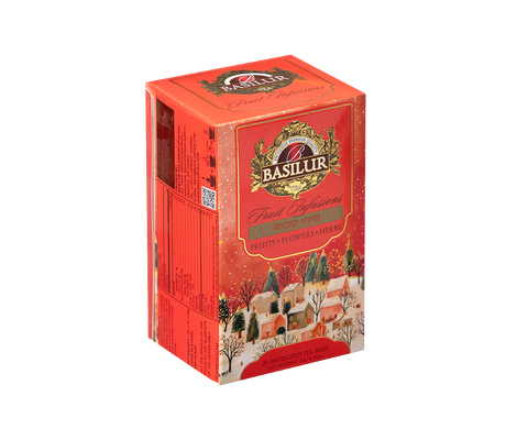 Fruit Infusions - Christmas Flavors - Spiced Wine - 20 Enveloped Tea Bags