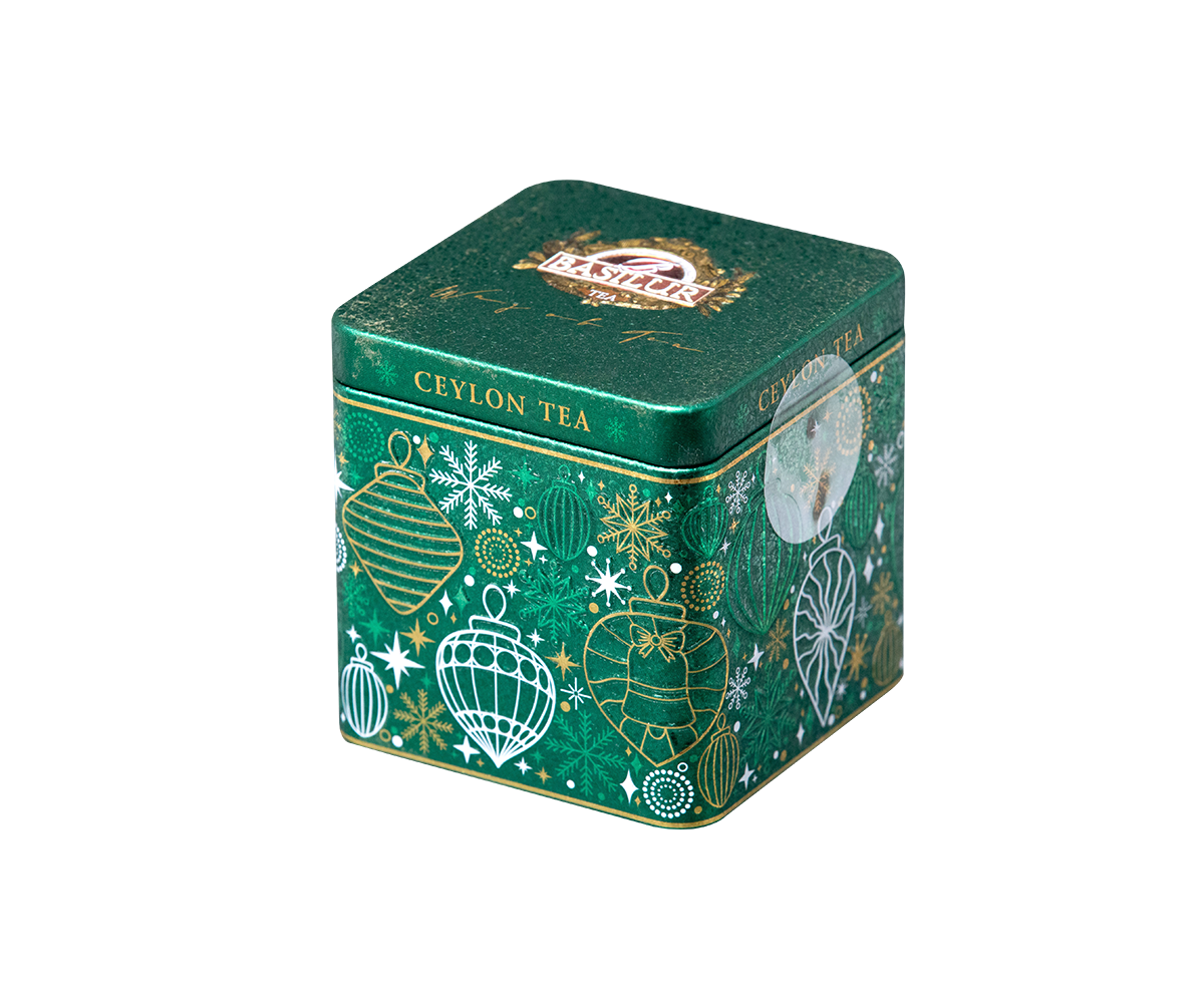 Basilur Gift of Joy Tin Caddy - 40g Loose Leaf Ceylon Black tea