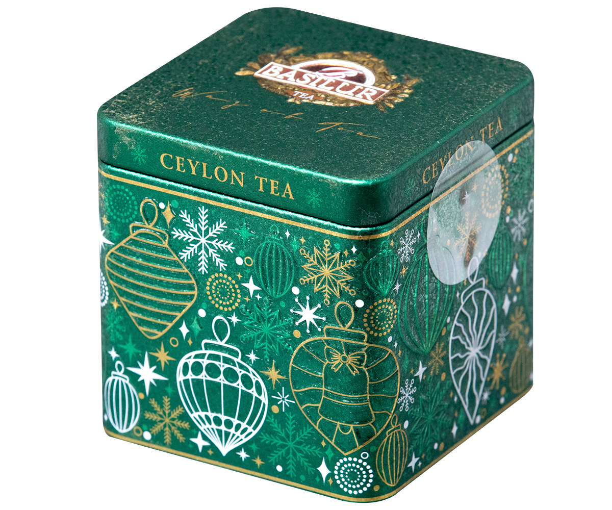 Basilur Gift of Joy Tin Caddy - 40g Loose Leaf Ceylon Black tea