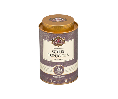 Basilur Gin Tea - Grey Edition - 75g Loose Leaf Green Tea