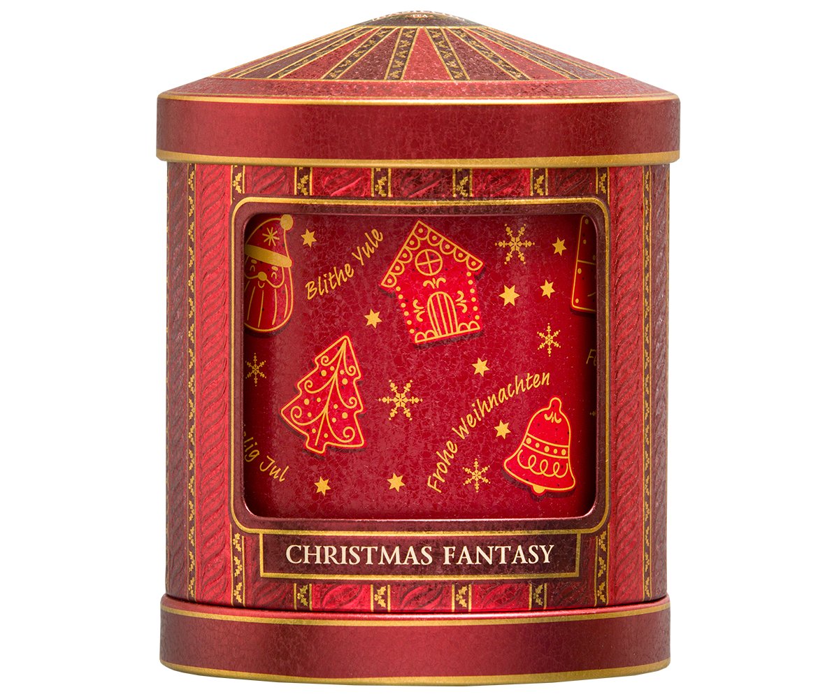 Carnival Collection Christmas Fantasy Music Box - 75g Loose Leaf Ceylon Black tea