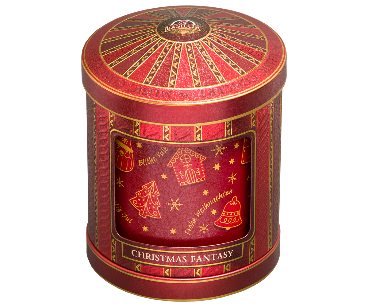 Carnival Collection Christmas Fantasy Music Box - 75g Loose Leaf Ceylon Black tea