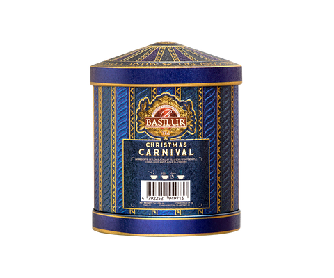 Carnival Collection Winter Festival Music Box - 75g Loose Leaf Ceylon Black tea with Taste of Christmas