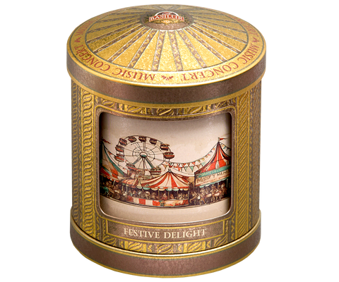 Carnival Collection Festive Delight Music Box - 75g Loose Leaf Ceylon Black tea