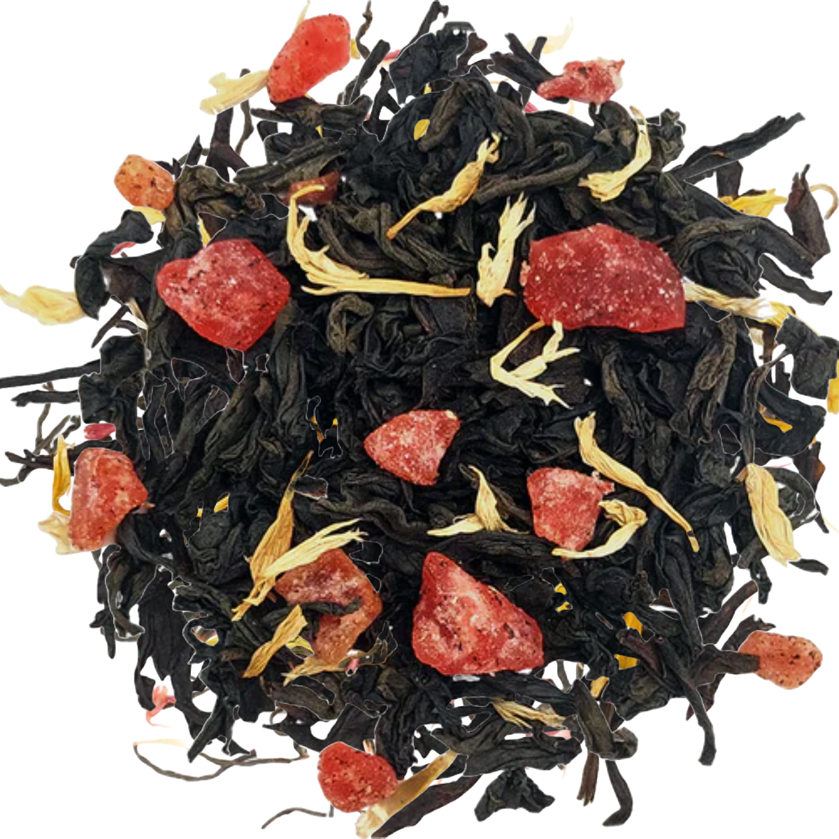 Midnight Magic-Cornflower and Cherry Black Tea-100g Loose Leaf