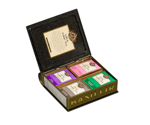 Gin & Tonic Tea- Black Limited Edition -32 Enveloped Tea Bags - 4 Flavours