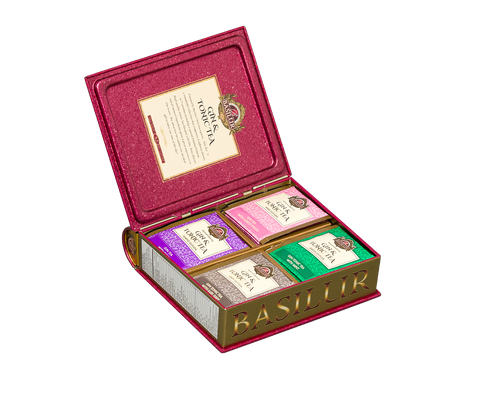 Gin & Tonic Tea- Red Limited Edition - 32 Enveloped Tea Bags - 4 Flavours