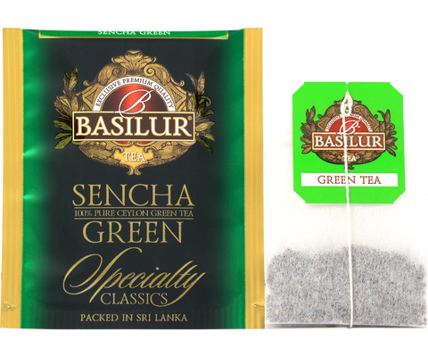 Specialty Classics - Sencha Ceylon Green Tea - 10 Tea Bags