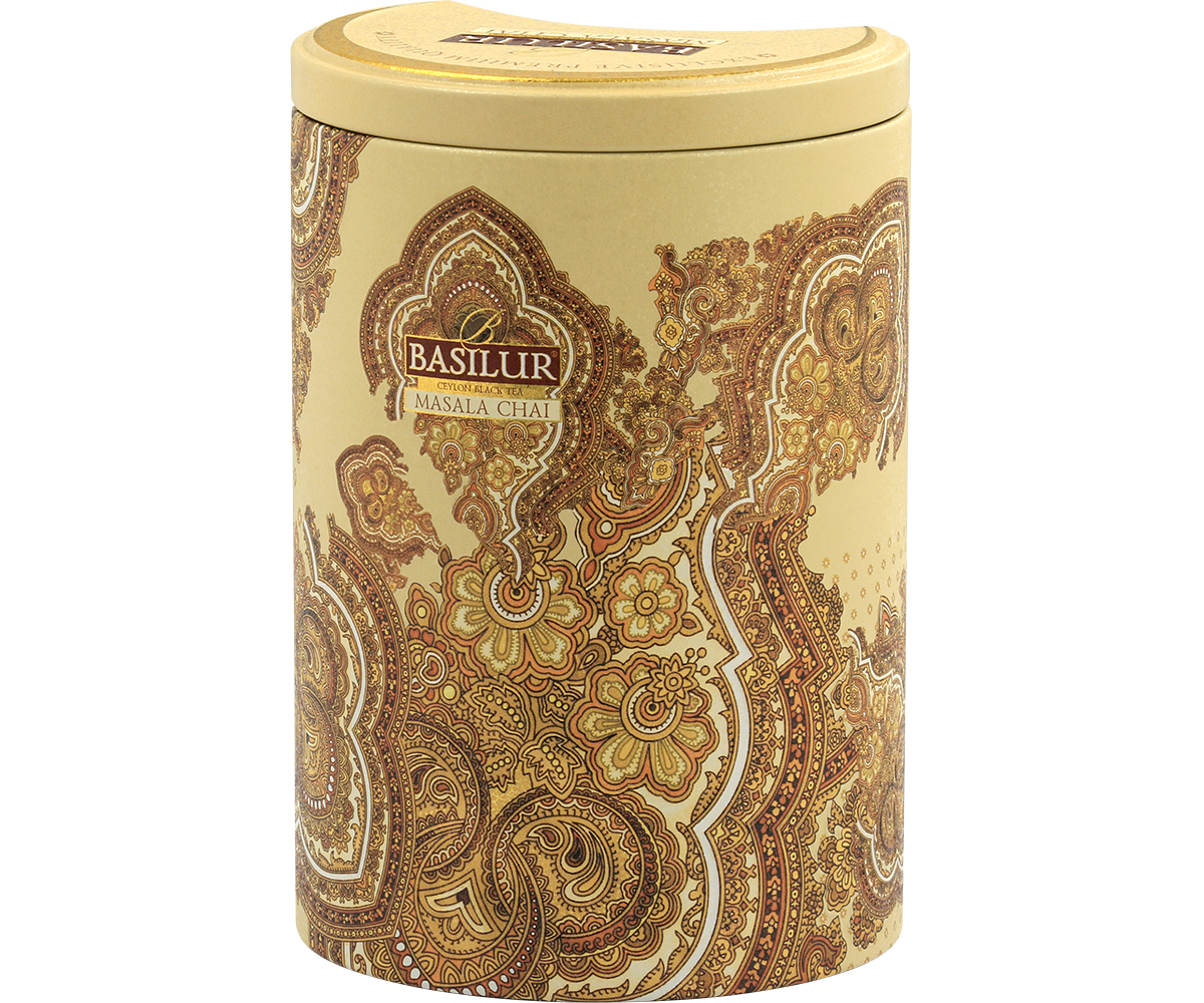 Basilur's Masala Chai Tin Caddy- 100g Loose Leaf