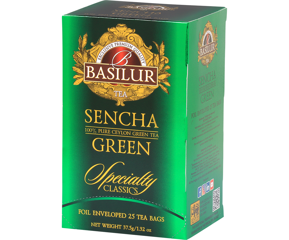 Specialty Classics - Sencha Ceylon Green Tea - 25 Tea Bags